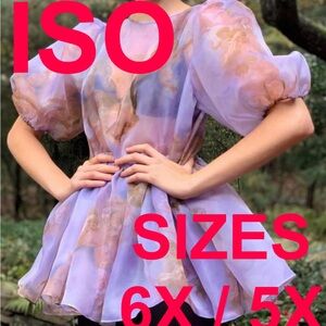 ISO / SEEKING: 6X Selkie Blouse